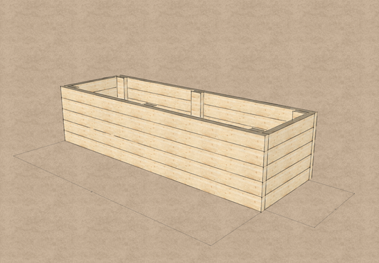 Garden Bed - Digfital Plans