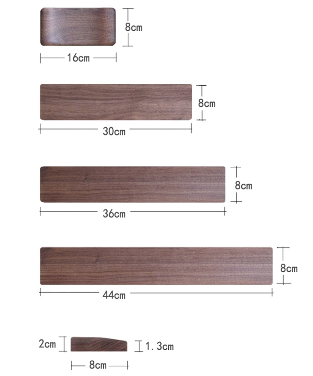 Wood Hand Tray For Keyboard and Mouse