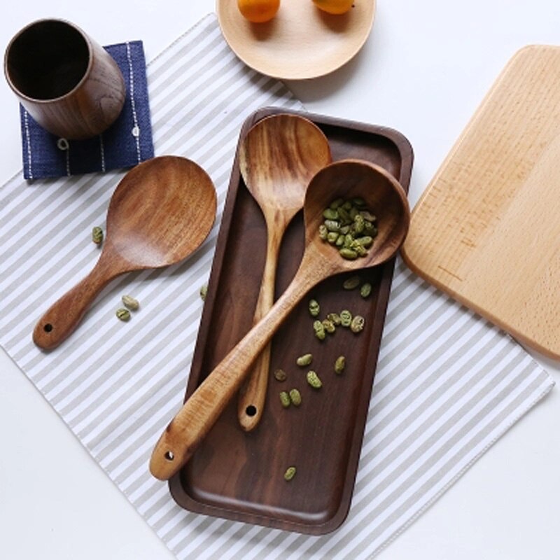 Natural Wood Tableware