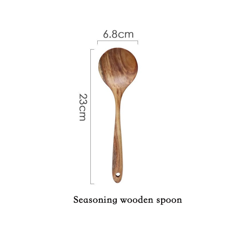 Natural Wood Tableware